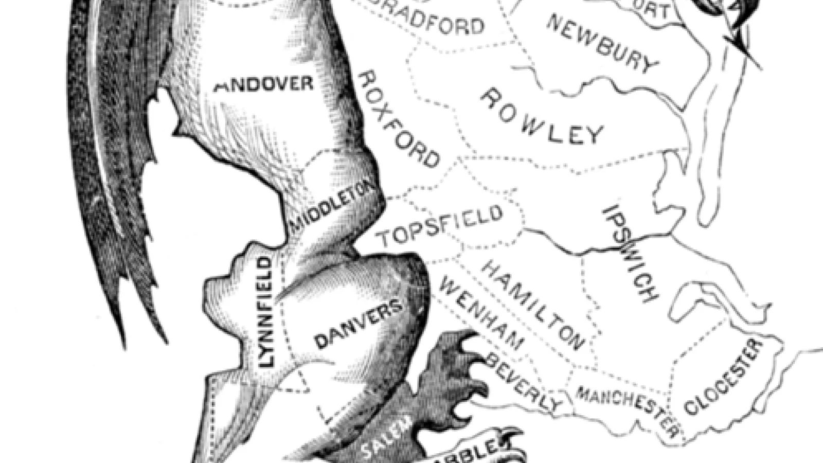 Political Cartoon of Gerrymandering