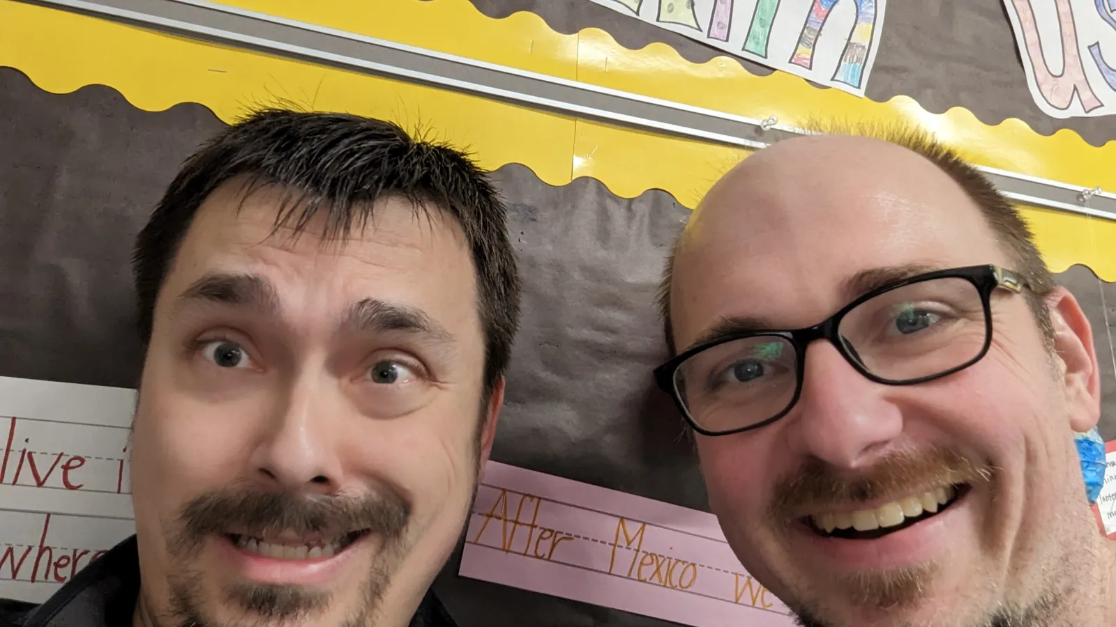 Michael Tychonievich and Jim Fowler at BAMM I❤️Math